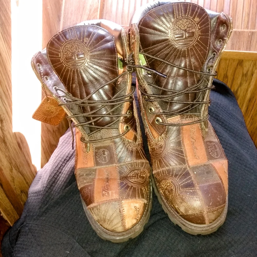 Timberland Authentic patch work boots - Picture 2 of 4